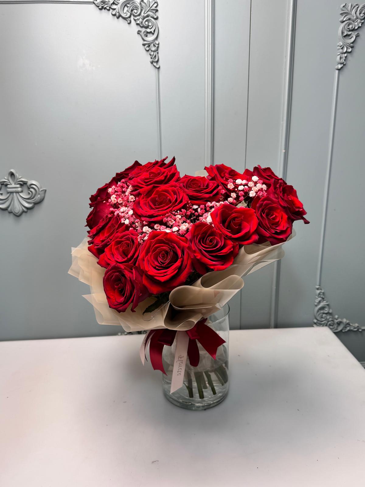 Buchet Heartfelt Roses