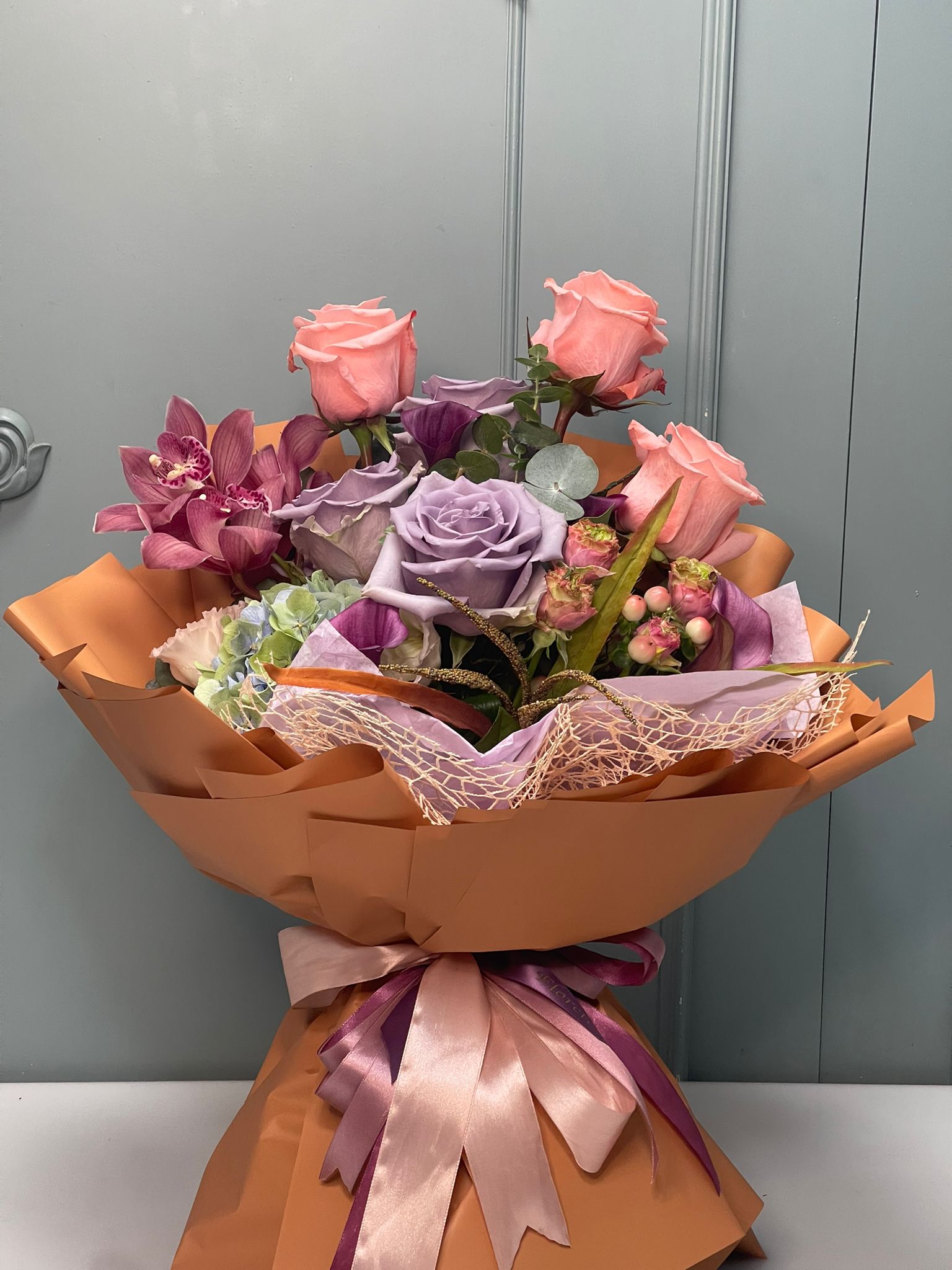 Buchet Amethyst Callas