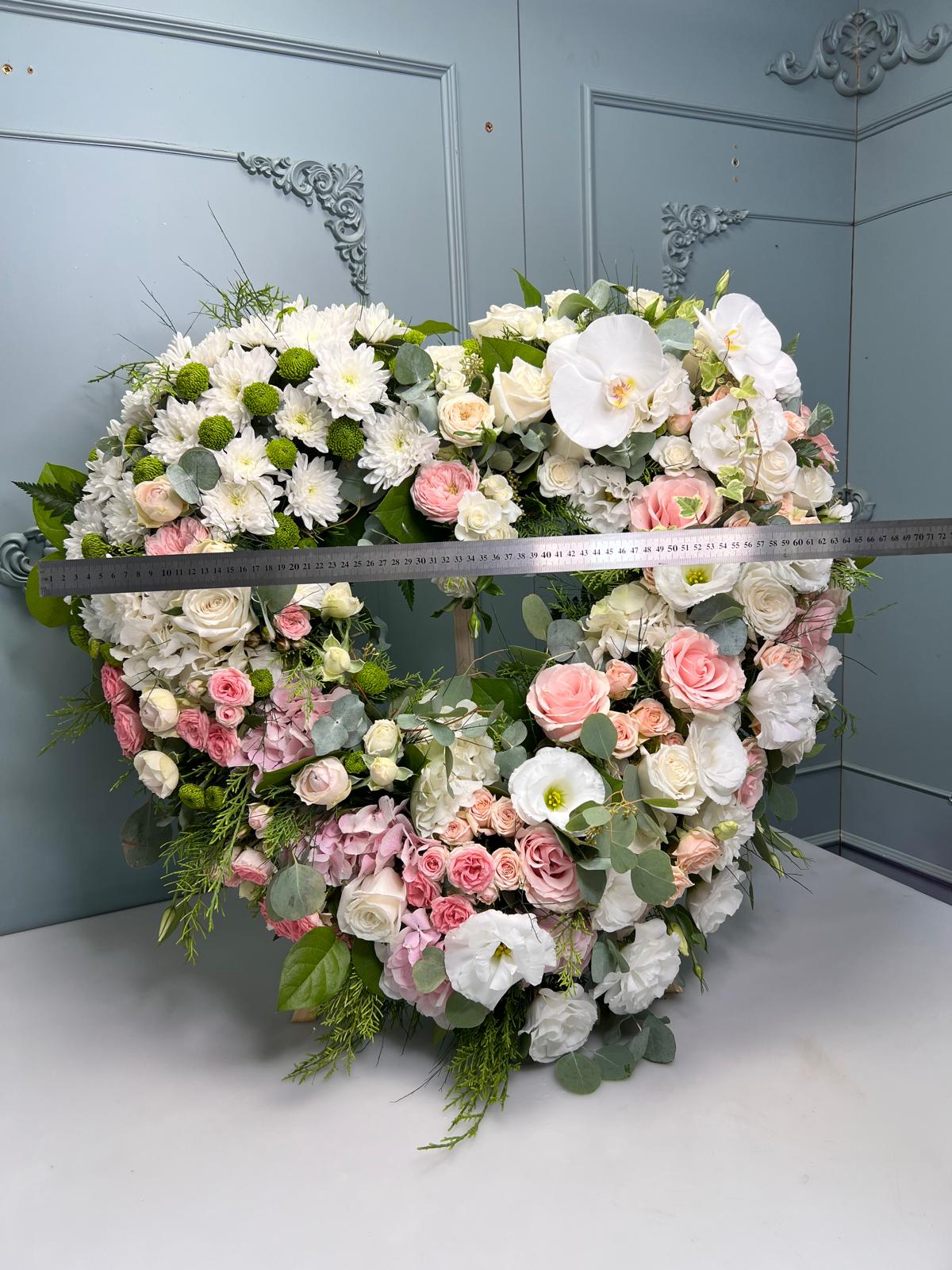 Coroană Funerară Inima Îngerilor