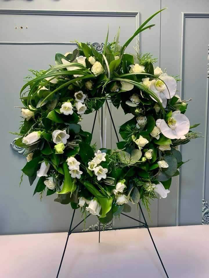 Coroană Funerară Rotundă Dar al Recunoștinței