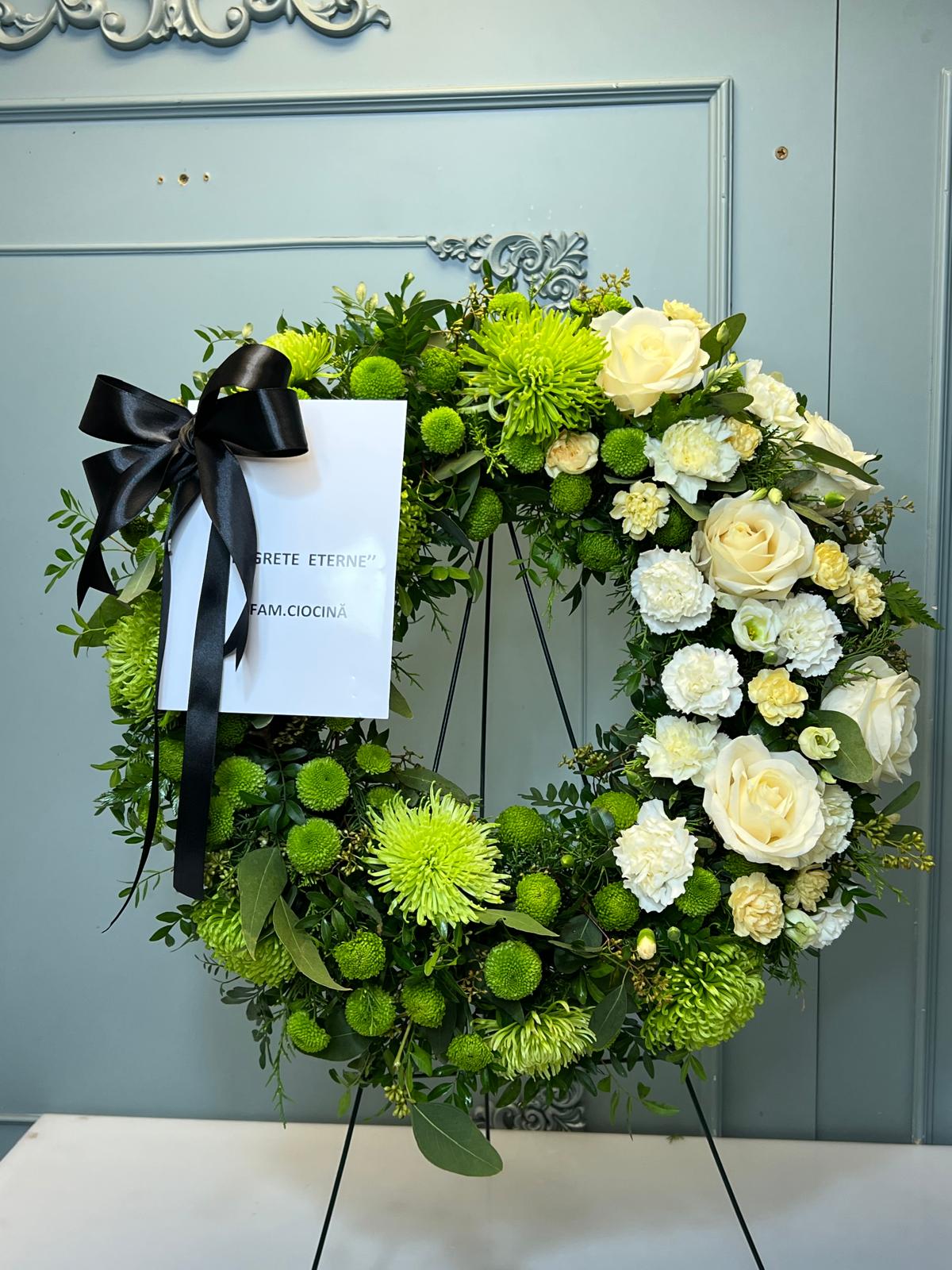 Coroană Funerară Rotundă Prieten Iubit