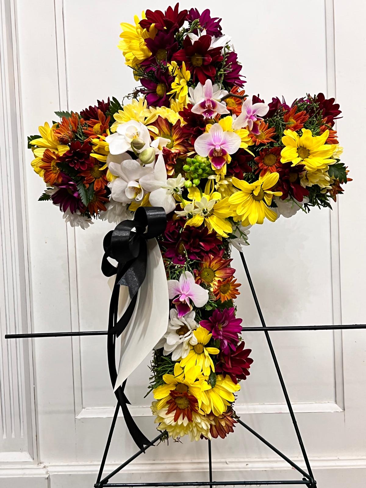 Cruce Funerară Condoleanțe în Tăcere