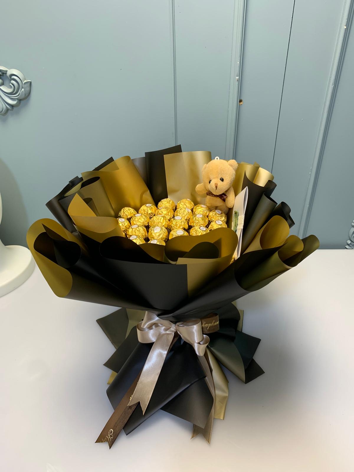 Buchet Chocolate Teddy